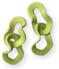 BobbiMadeThis earrings are wrinkled and warped on PolymerClayDaily