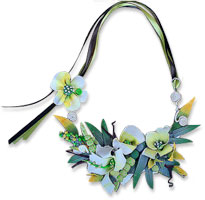 Vee Stevens polymer flowers