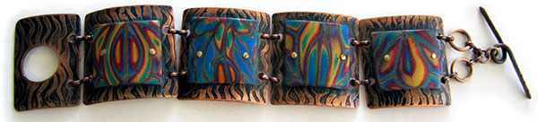 Riveted bracelet