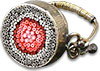 Dee Wilder's polymer micromosaic ring