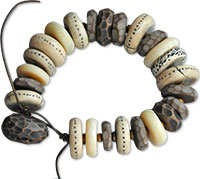 Williamson's distressed beads
